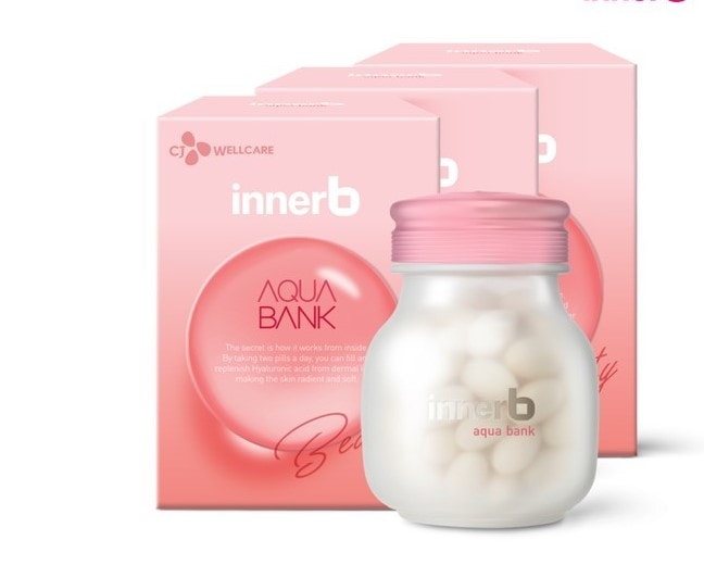 [ヒアルロン酸/水分ケア] アクアバンク 56カプセル, 三つ/肌保湿/コラーゲン/ヒアルロン酸/速乾ケア/水分爆弾