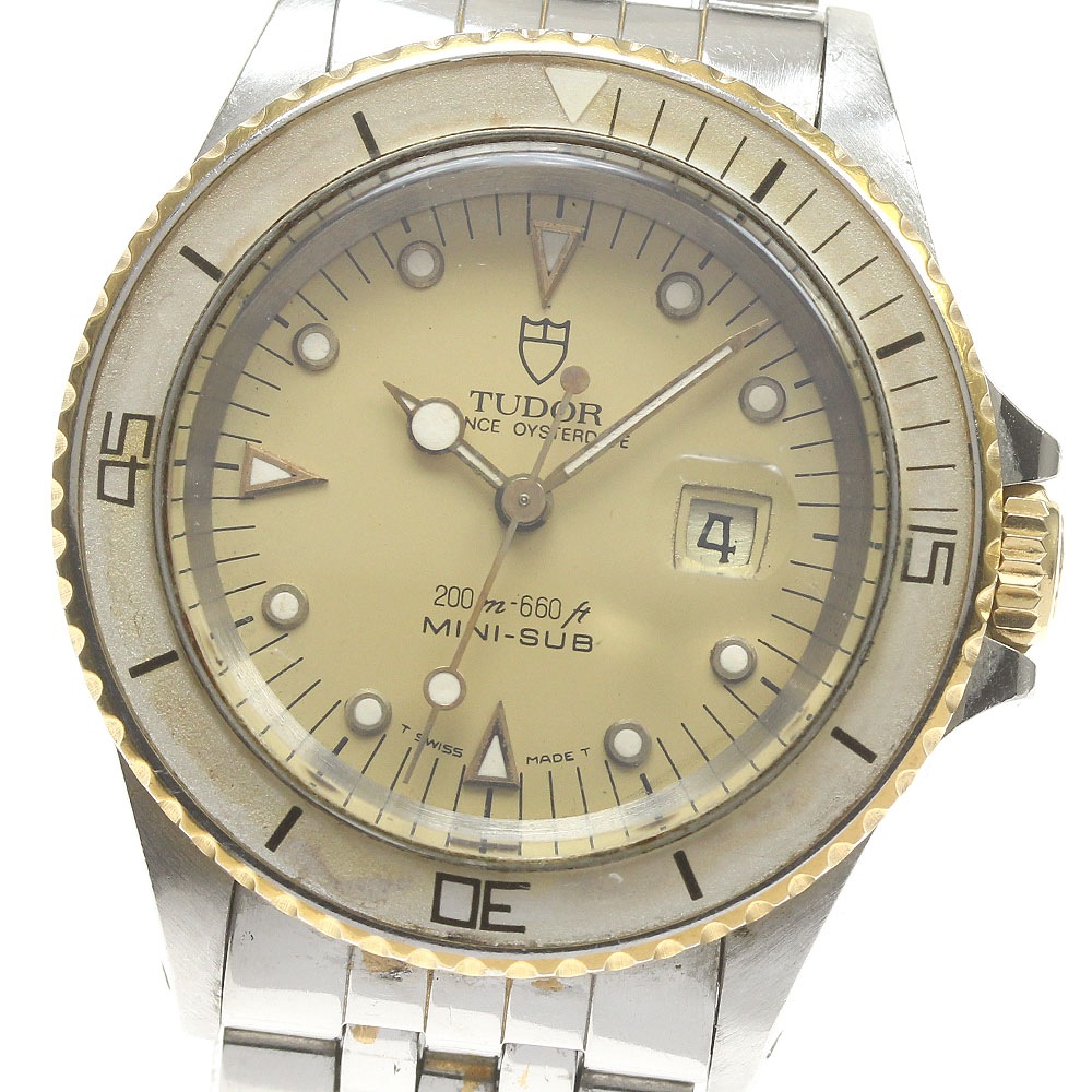 ベルト訳あり チュードル TUDOR 94401 プリンスオイスターデイト ミニサブ Cal.2671 自動巻き ボーイズ _826013【中古】