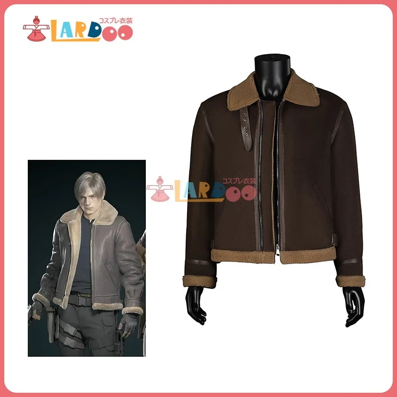 バイオハザード RE:4 レオン・スコット・ケネディ-Leon S Kennedy ジャケットみ コスチューム コスプレ衣装538