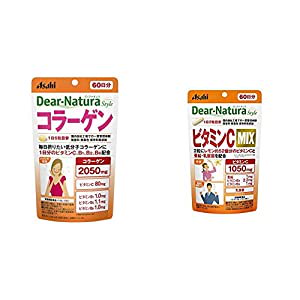【セット買い】ディアナチュラスタイル コラーゲン 360粒 (60日分) & ビタミンC MIX 1