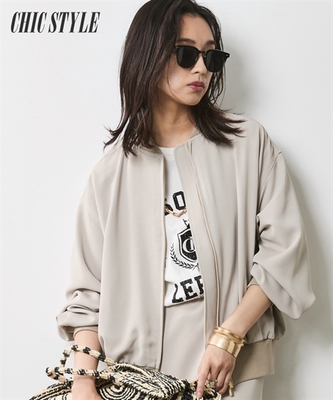 ジャンパー・ブルゾン ソフトブルゾン 大きいサイズ有 シックスタイル 8,993円