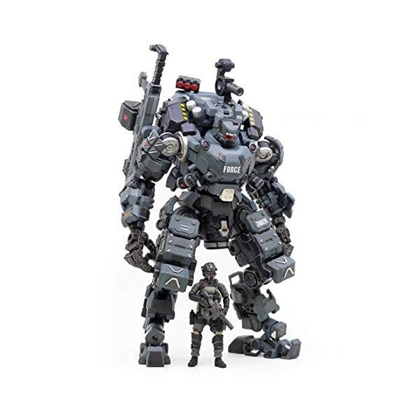 HYZM 1/25 Soldier Action Figures， Removable Tactical Mecha Soldier Model Military Soldier Figures