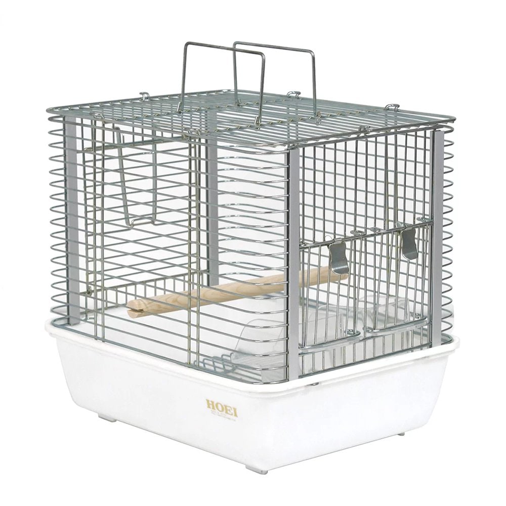 鳥かご　ＨＯＥＩ　ハートフルキャリーライト　（２３．３X２９．６X２７．０ｃｍ）　セキセイ　オカメ　中型インコ　オウム　ＣＲＣ55―15―10―10―00