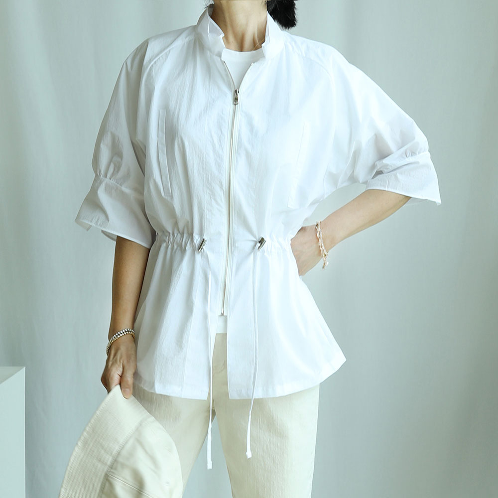 HN 夏 百貨店 納品 製品 ブラウス ウィンドブレーカー 薄い ジャケット