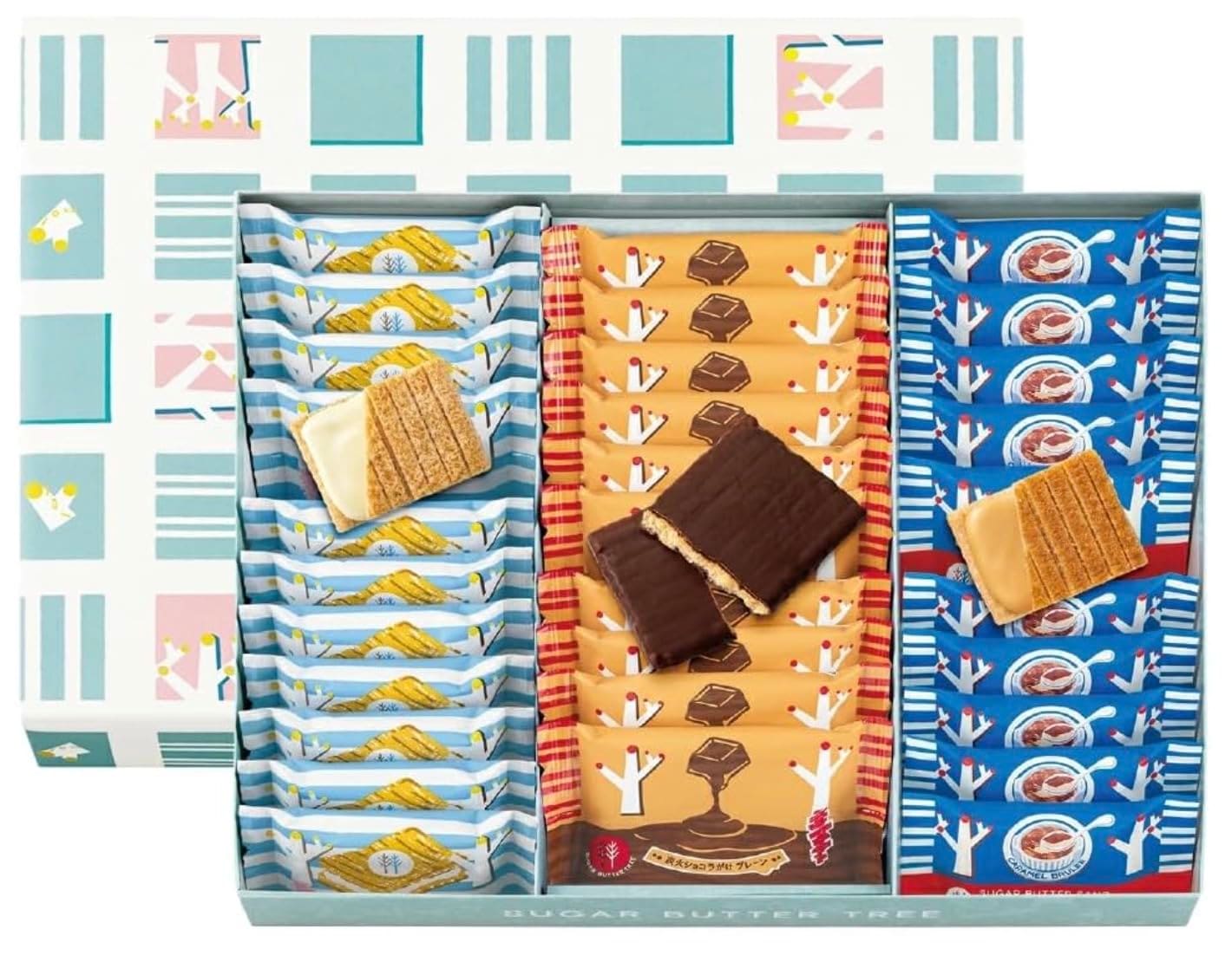 シュガーバターの木 サンドコレクション 詰合せ 3種34袋入り(SB-DO)ラッピング済