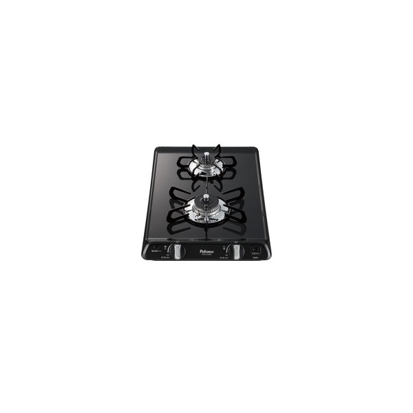 PKD-230B 13A プラチナブラック コンパクトキッチン ビルトインガスコンロ (都市ガス用2口幅32cm) 36,030円