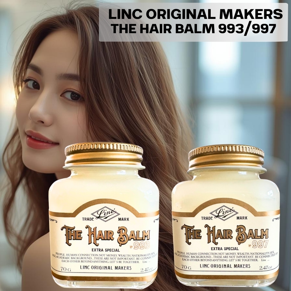 リンク オリジナル メーカーズ ヘアバーム 70g 993 997 70g スタイリング ヘアワックス リンクバーム 濡れ髪 ウェット感 束感 ツヤ 男女兼用 リンク997 リンク993