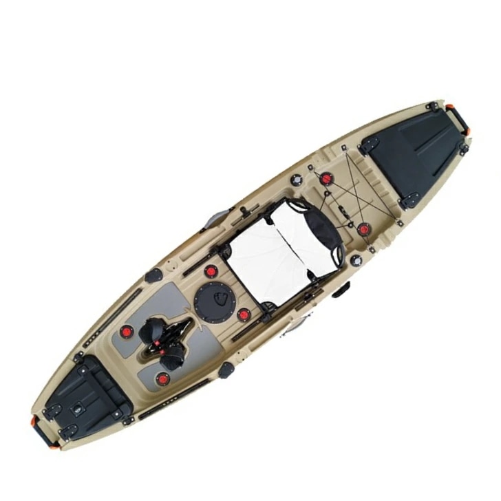 ペダル式カヤック アウトドア 海 ペダル 釣り フィッシング 夏 海 オール 2way od492 万方