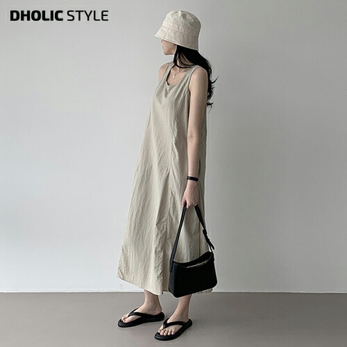 [メガ割りSALE]スクエアネックノースリロングワンピース・p675471