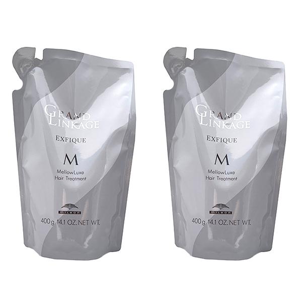 【2個セット】 ミルボン グランドリンケージ エクスフィーク メロウリュクス トリートメント 400g 詰替え用 5,576円