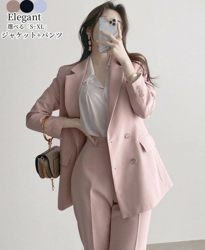 再入荷品スーツレディース スーツセット パンツスーツ おしゃれ 洗える セットアップ ビジネススーツ リクルート 大きいサイズ フォーマル セレモニー 大きいサイズ 春夏秋冬 30代 40代 50代