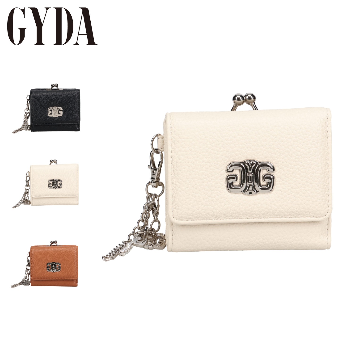 財布 三つ折り ミニ レディース コンパクト がま口 GY-W342