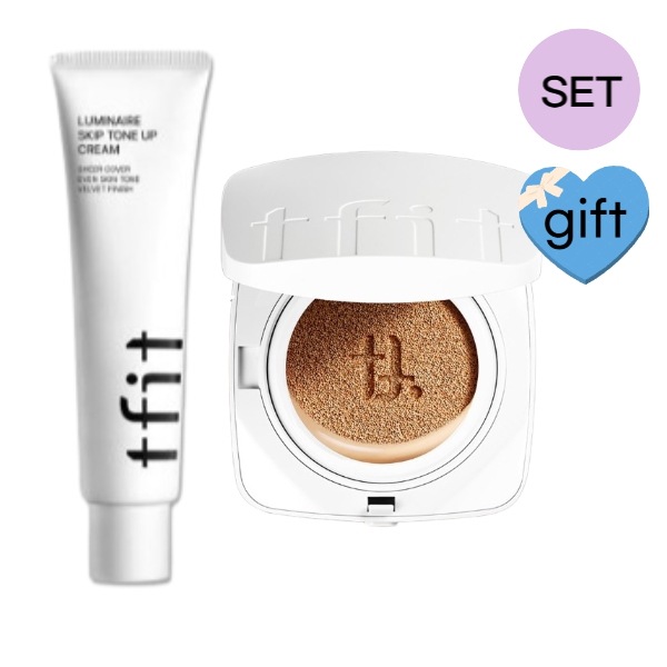 [韓国人気商品]レイヤリングフィットクッションEX 12gカバー+ルミネールスキップトーンアップクリーム 100g / トーンアップ/トーンアップ下地/クッションファンデ/ファンデ/トーンアップ/サン