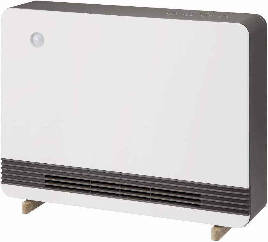 スリーアップ 人感センサー付 1200W 暖房器具 ワイドセラミックヒーター マックスヒート ホワイト CH-T2029WH