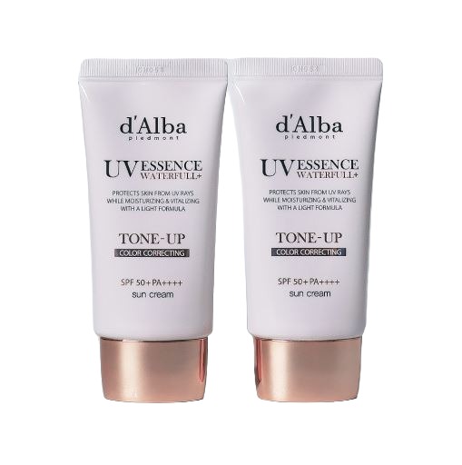 1+1 ウォータープル ピンク トーンアップ 日焼け止め (50ml+50ml)