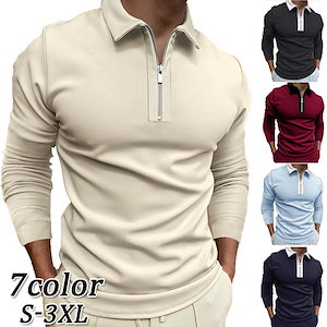 ポロシャツメンズTシャツ長袖春服春トップスプルオーバートップスPOLOシャツlポロシャツメンズTシャツ長袖春服春トップスプルオーバートップスPOLOシャツ
