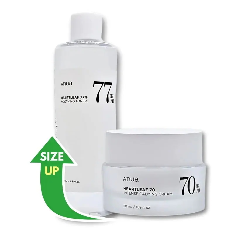 【1+1】ドクダミ 70 インテンス カーミング クリーム 50ml + ドクダミ 77% スージング トナー 500ml