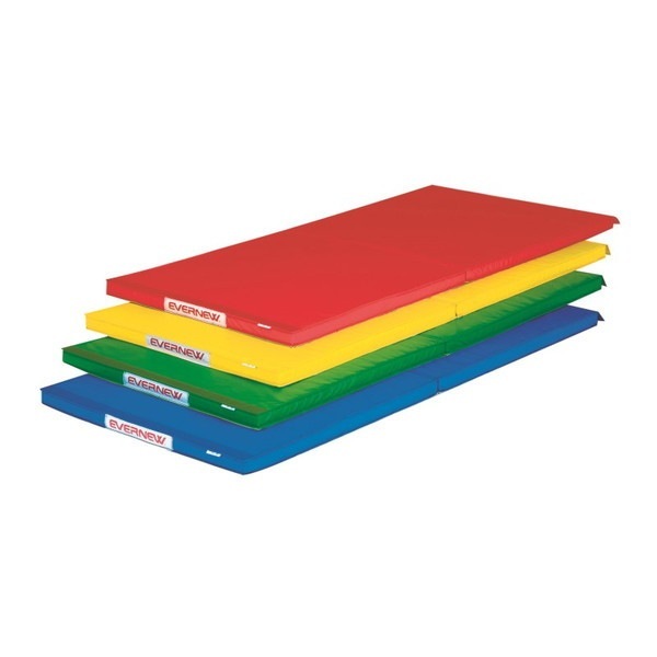 エバニュー EKM084 100 軽量折リタタミマルチマット 赤 【法人限定】 メーカー直送