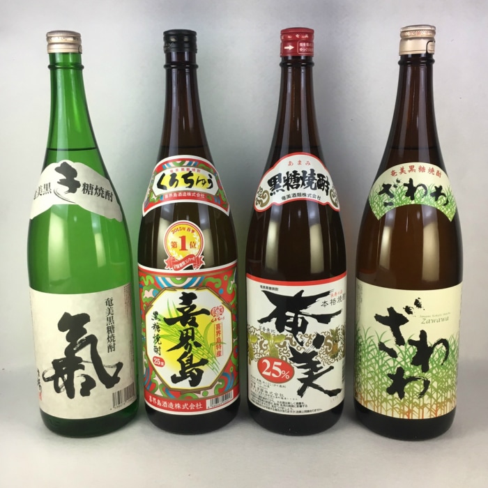 代引可】 黒糖焼酎 奄美 焼酎セット 25度 セット 4本 飲み比べ 1800ml その他 - flaviogimenis.com.br