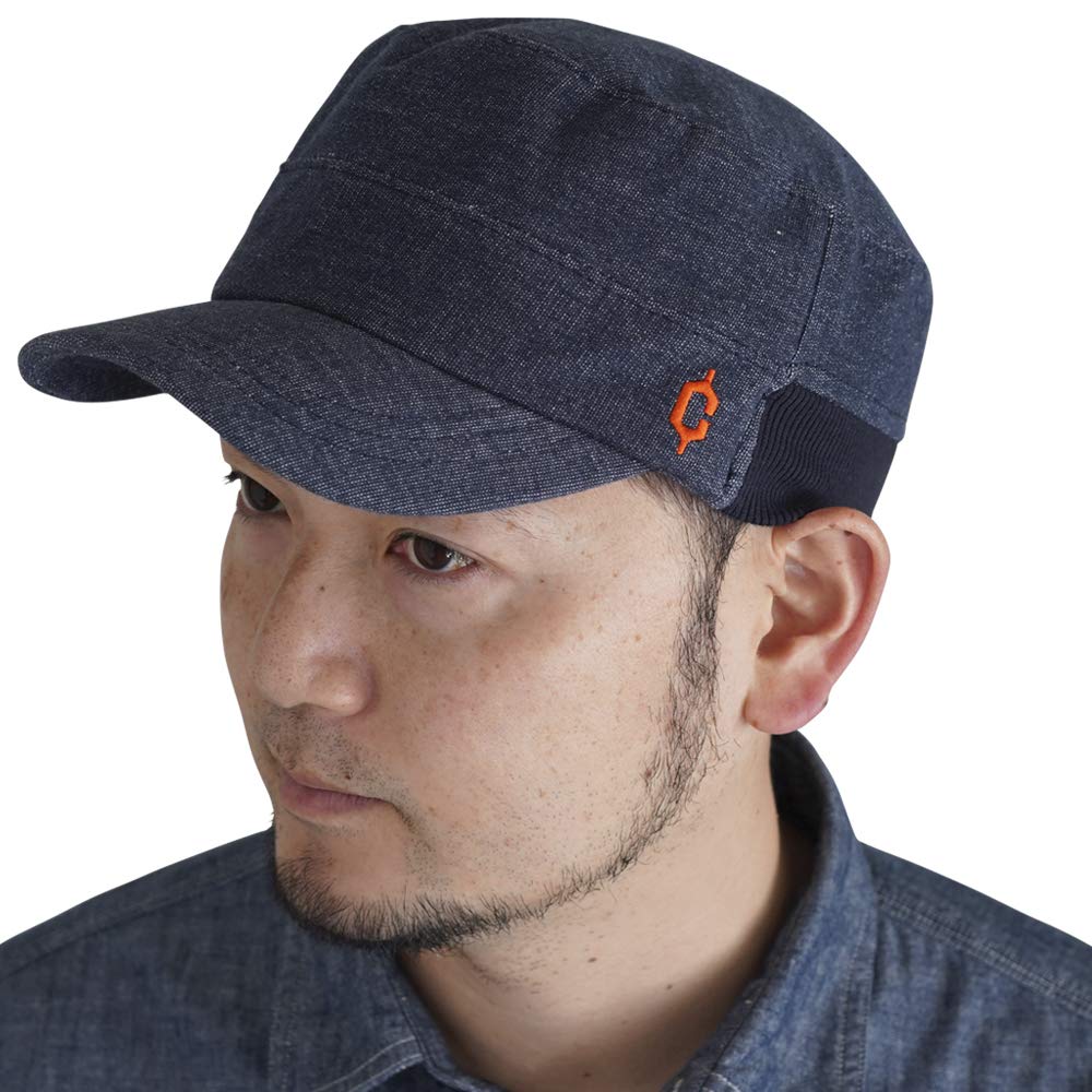 [クレ] リブ スウェット ワークキャップ メンズ レディース 大きい 帽子