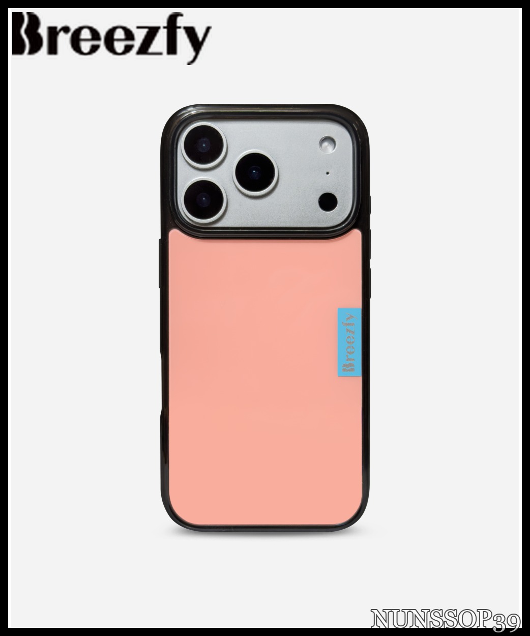 Breezfy PEACH FUZZ - MagSafe - Graphite Frame