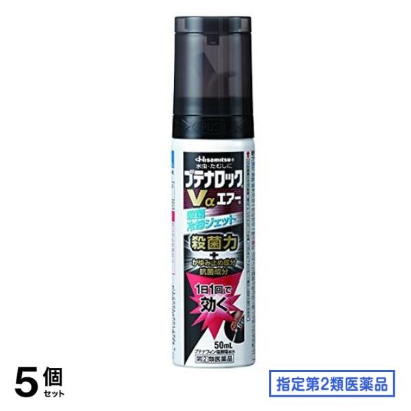 指定第２類医薬品 ブテナロックVαエアー 50mL 5個セット