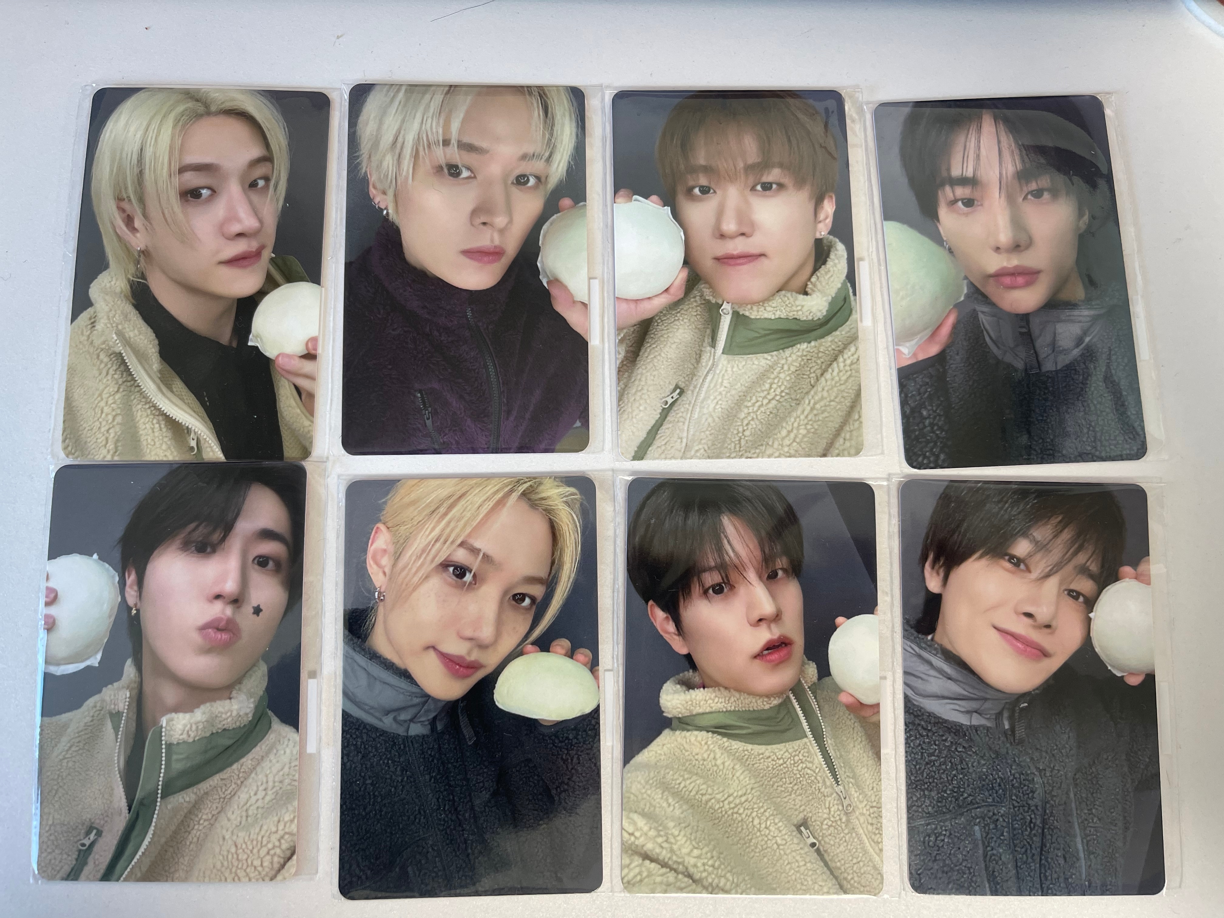 Stray Kids DO IT PRE-LISTENING MASQUERADE FANS SHOP OT8 PHOTOCARD SET [ONLY PC]