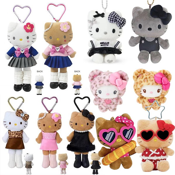 合*3様 キティちゃん ストラップ 9個セット aae0104ef366232c761cf8460b1158