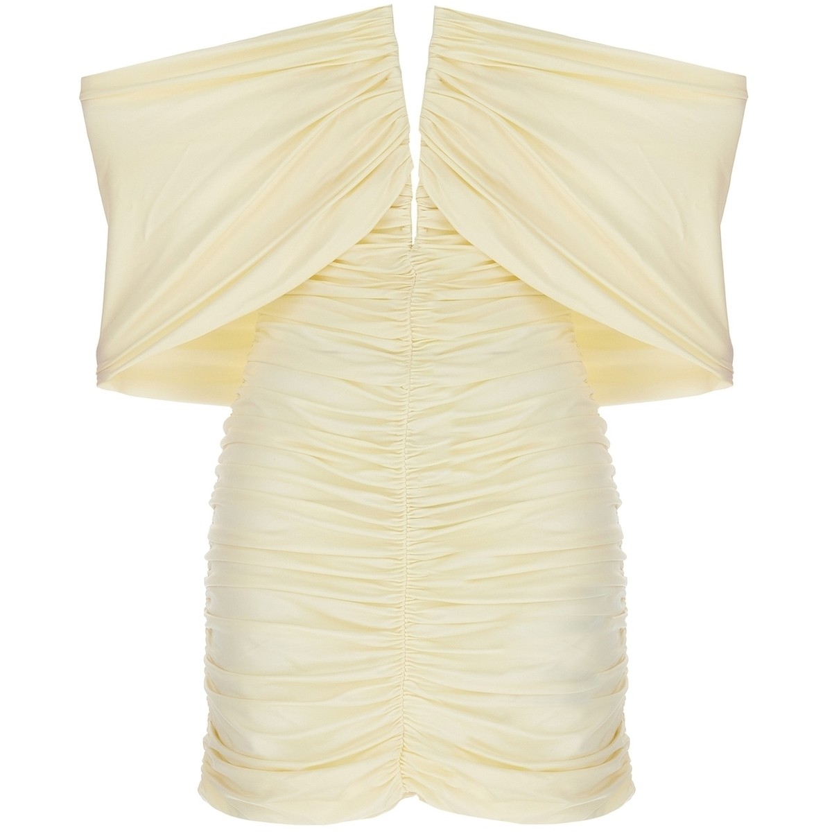141424CREAM ホワイト 春夏2024 ドレス レディース ju