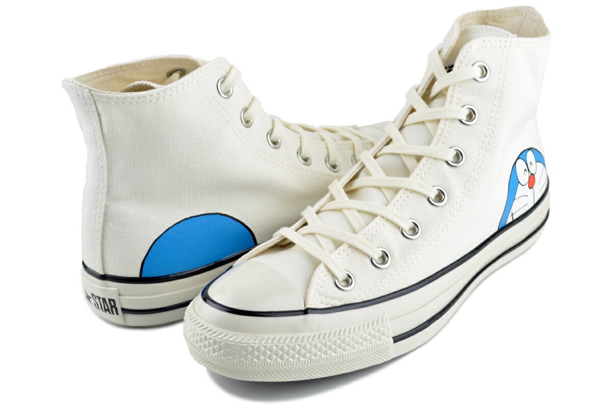 オールスター(R) エイジド FP ハイ ドラえもん オフホワイト 1se568