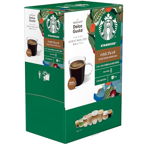スターバックス ハウスブレンド ネスカフェ ドルチェ グスト 専用カプセル 60P×1箱【 レギュラー コーヒー 】