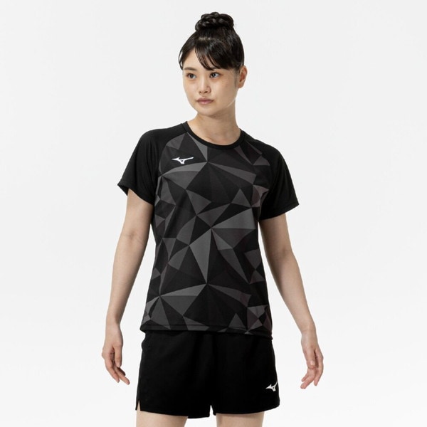 ミズノ MIZUNO ゲームシャツ ラケットスポーツ 半袖 メンズ 62JAC22109