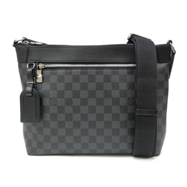 ルイ・ヴィトン LOUISVUITTON ミックPM ショルダーバッグ N40003 ダミエ・グラフィット 【中古】(69145)