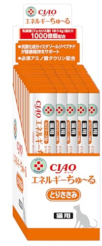 チャオ (CIAO) エネルギーちゅ~る カロリー2倍 とりささみ 14g×50本