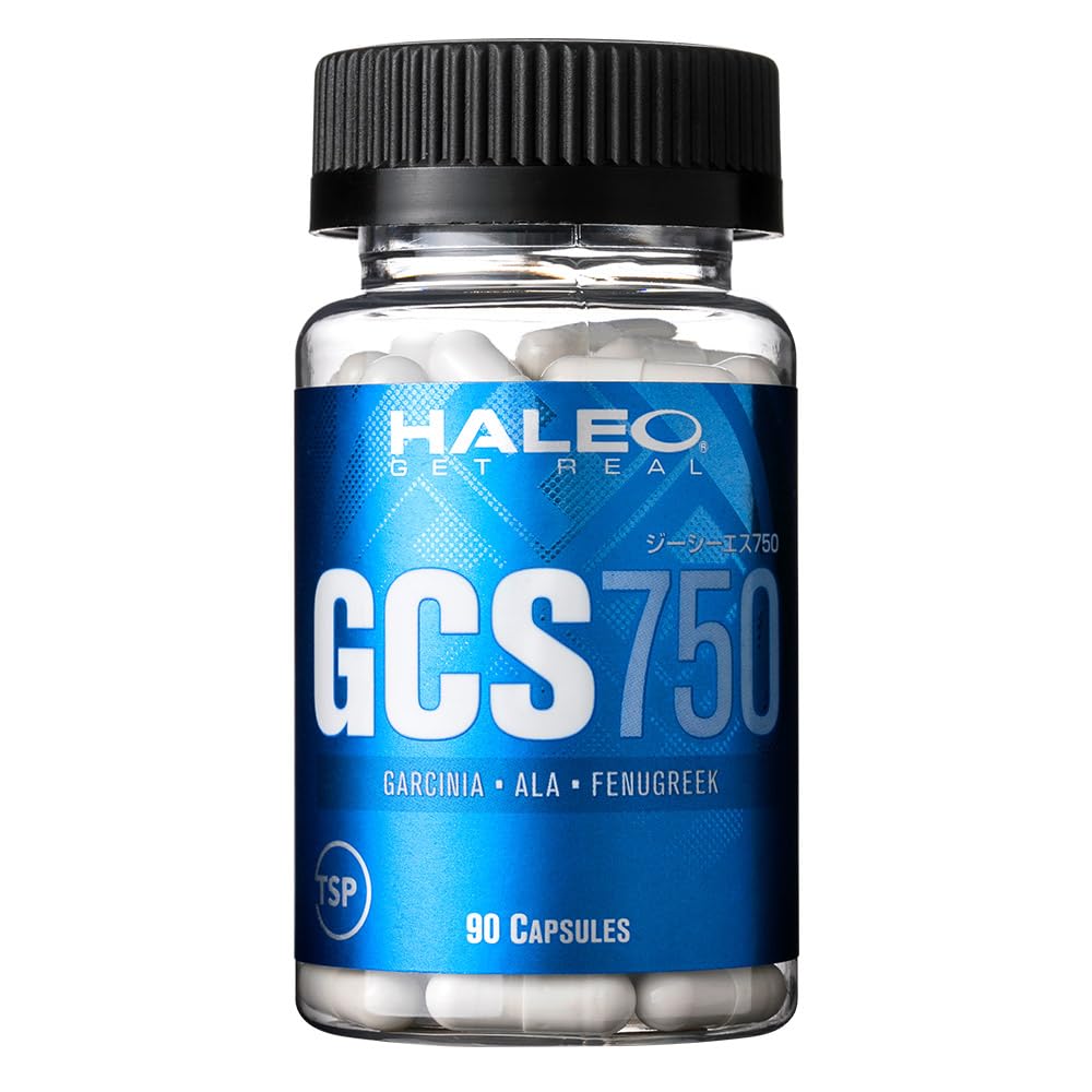 HALEO GCS750 炭水化物 エネルギー転換サポート ガルシニア αリポ酸 フェヌグリークエキス 90カプセル(30食分) 5,564円