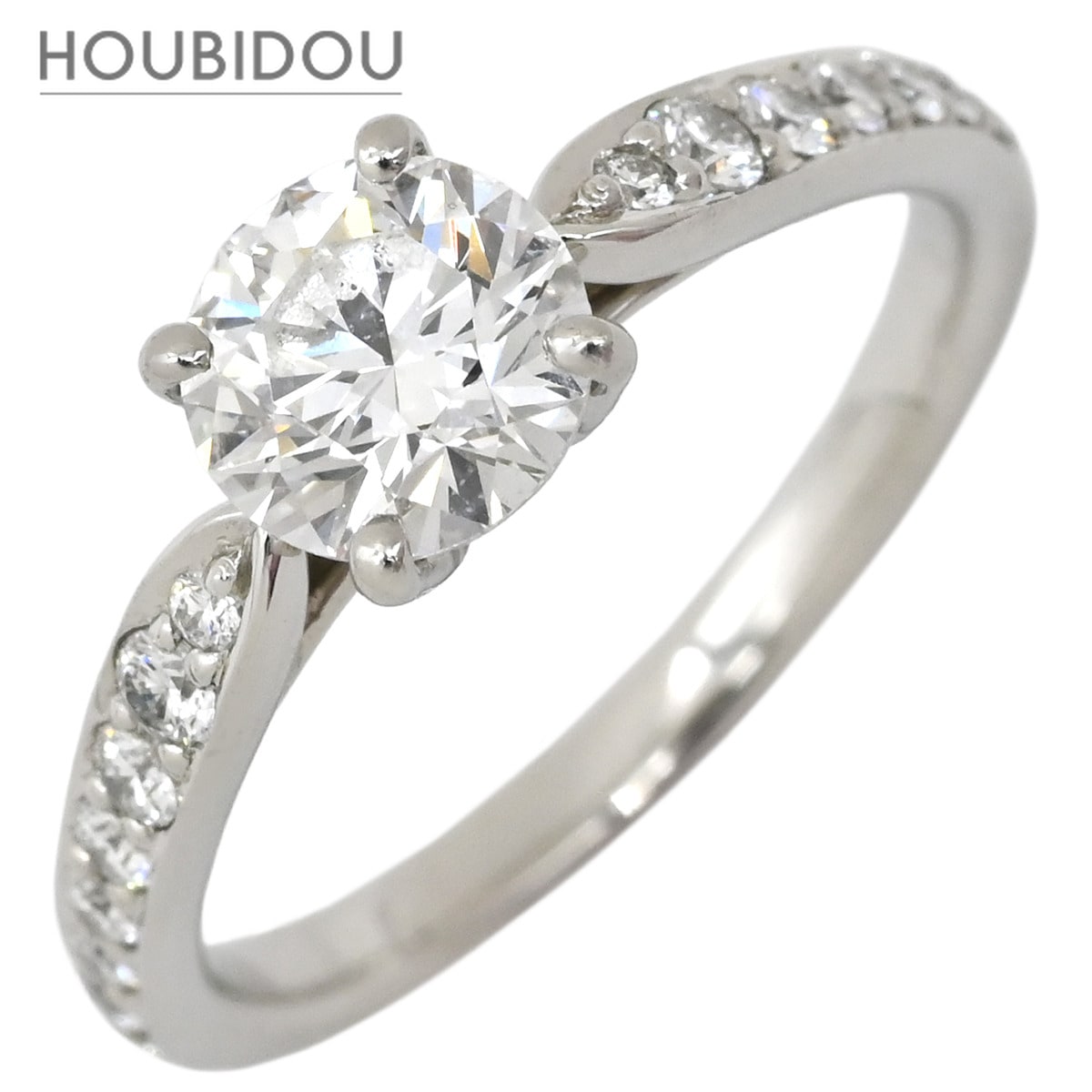 ティファニー リング 指輪 ハーモニー ダイヤリング プラチナシルバー ハーフエタニティ T＆Co. プラチナ 0.66ct 6.5号 【箱】【中古】