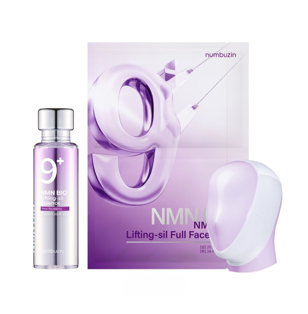 9番 NMNバイオリフティング原液エッセンス50ml+9番フルフェイスパック1枚+生地1ea
