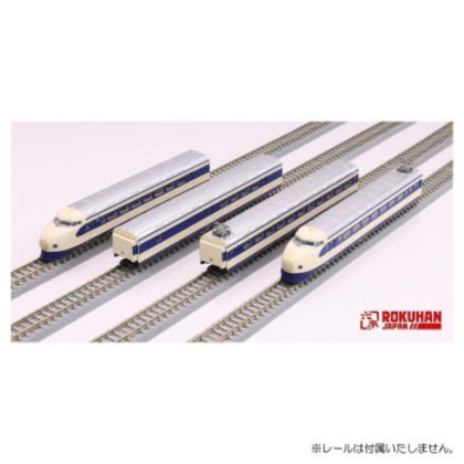 国鉄 0系新幹線 初期型「ひかり」 4両基本セット T020-2