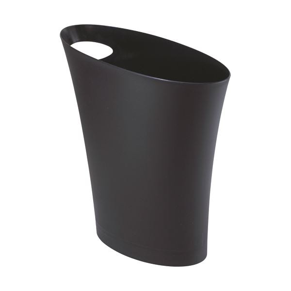 （まとめ）Umbra スキニーカン 7.5L ブラック 2082610040 1個 [x3セット]