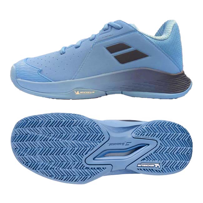 バボラ(Babolat) ジュニア PROPULSE プロパルス CLAY BOY クレーコート用 ジュニアテニスシューズ 3J2S25A750-4035ドライブブルー