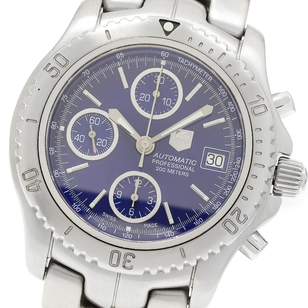 タグホイヤー TAG HEUER CT2110.BA0550 リンク クロノグラフ デイト 自動巻き メンズ _951072【中古】