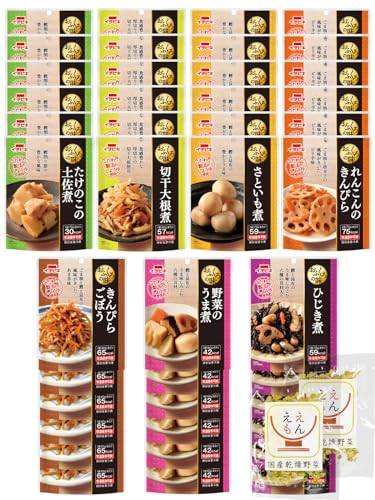 レトルト おかず 惣菜 野菜 煮物 おふくろの味 7種42食 詰め合わせ セット イチビキ レトルト食品 常温保存 備蓄 国産乾燥野菜 5,866円
