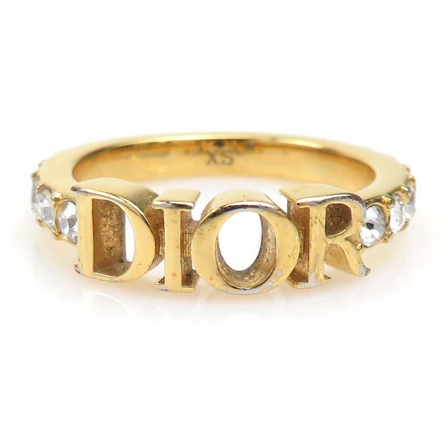 クリスチャンディオール Christian Dior リング・指輪 メタル ゴールド レディース 8号 h31646g