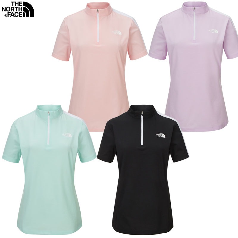 韓国正規品保証 関税負担なし NT7KN30A WS THINK GREEN S/S ZIP TEEデイリー 基本 着装 男子 女子 人気 韓国 ファッション 男女共用 アウトドア