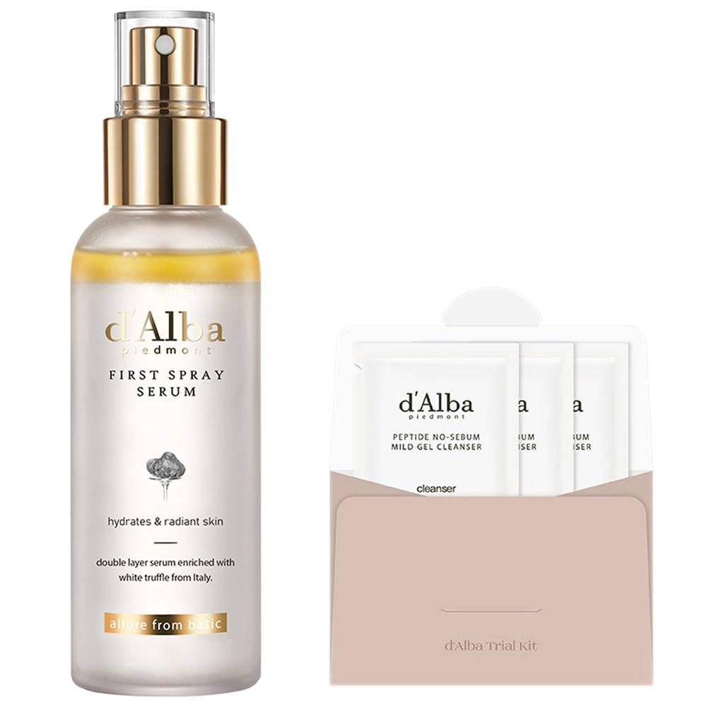 ダルバホワイトトリュフファーストスプレーセラム100ml +弱酸性ゲルル9ml1セット