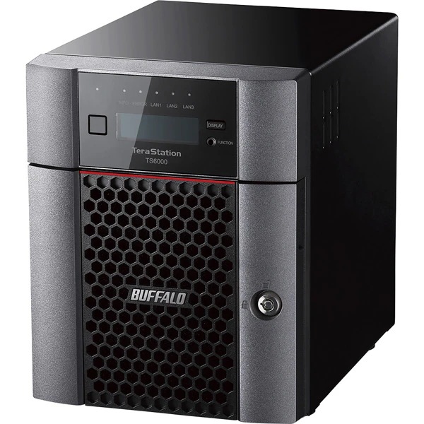 TS6400DN0804 スナップショット機能搭載 法人向けNAS 4ドライブ 8TB