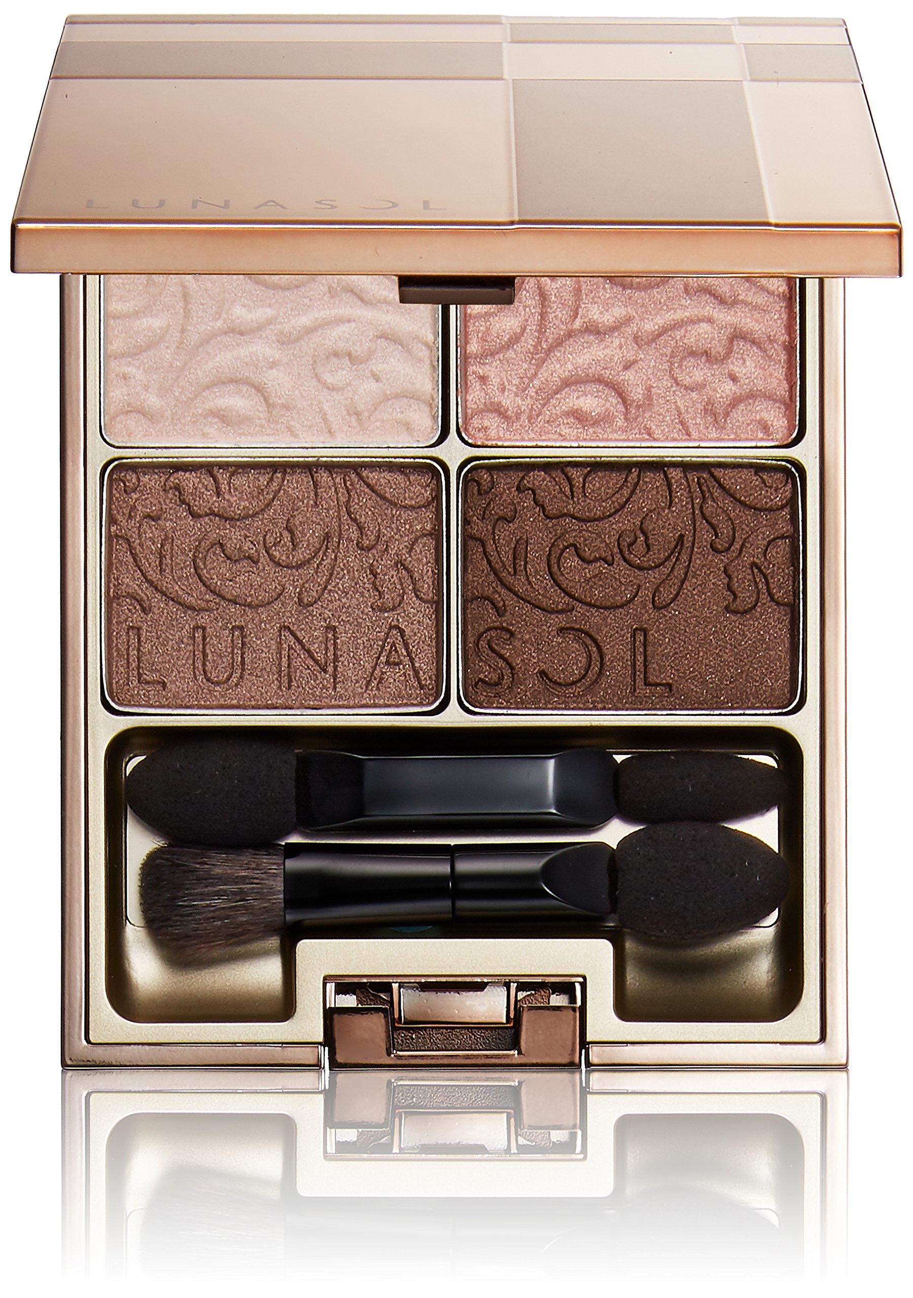 ルナソル(LUNASOL) グレイスコントラスティングアイズ02 Romantic Pink アイシャドウ ピンク 4グラム (x 1)