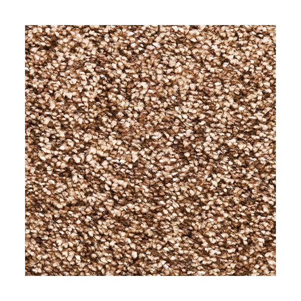 防炎 ラグマット/絨毯 [江戸間10畳 ブラウン] ホットカーペット対応 『ジェイド』 プレーベル