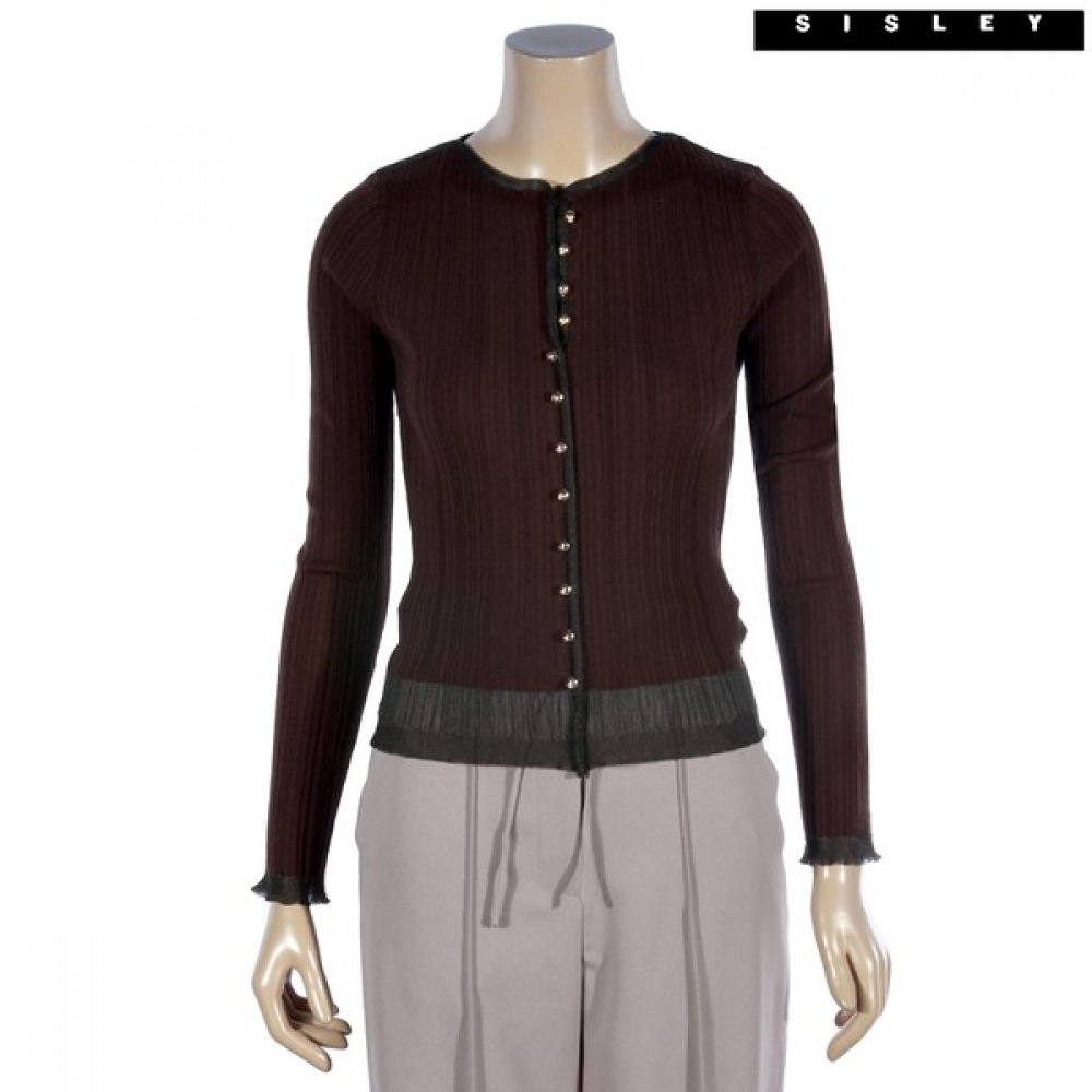 (シスレー) シスレーヘムシースルーニット SAKPA4411_BR