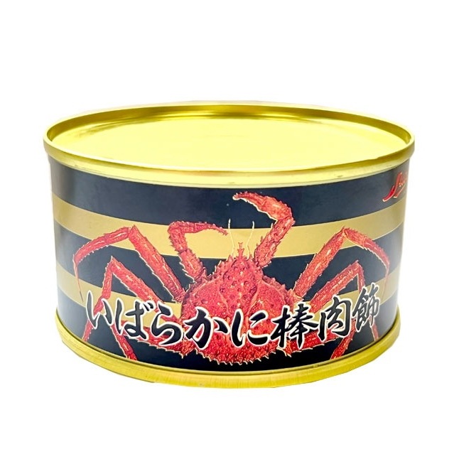 カニ 缶詰 かに 缶詰め いばらがに 棒肉飾り 3缶 セット おつまみ お返し イバラガニ 脚肉付き缶 3缶セット 海鮮 高級 蟹 缶づめ ご挨拶 挨拶品 手土産 景品 ギフト 一品料理 災害 便利